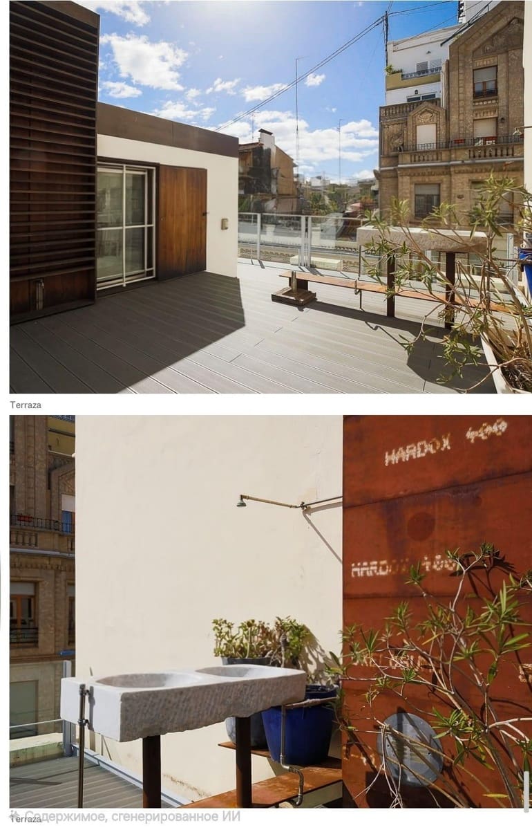 3 quarto Penthouse para arrendar em Valencia cidade com garagem - 3 500 € (Ref: 9913131)