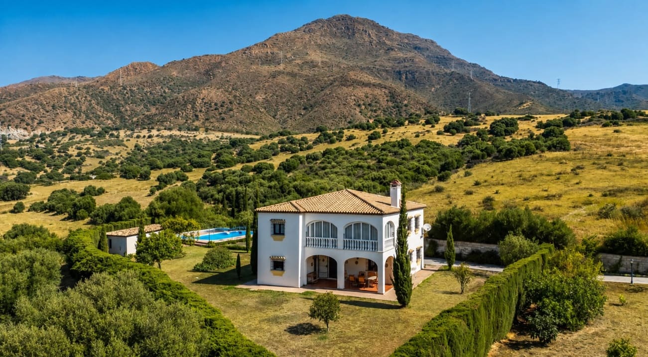 4 sypialnia Willa na sprzedaż w Estepona z basenem garażem - 850 000 € (Ref: 10005197)