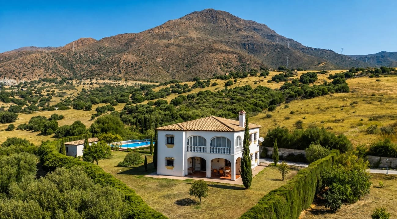 4 sypialnia Willa na sprzedaż w Estepona z basenem garażem - 850 000 € (Ref: 10005197)