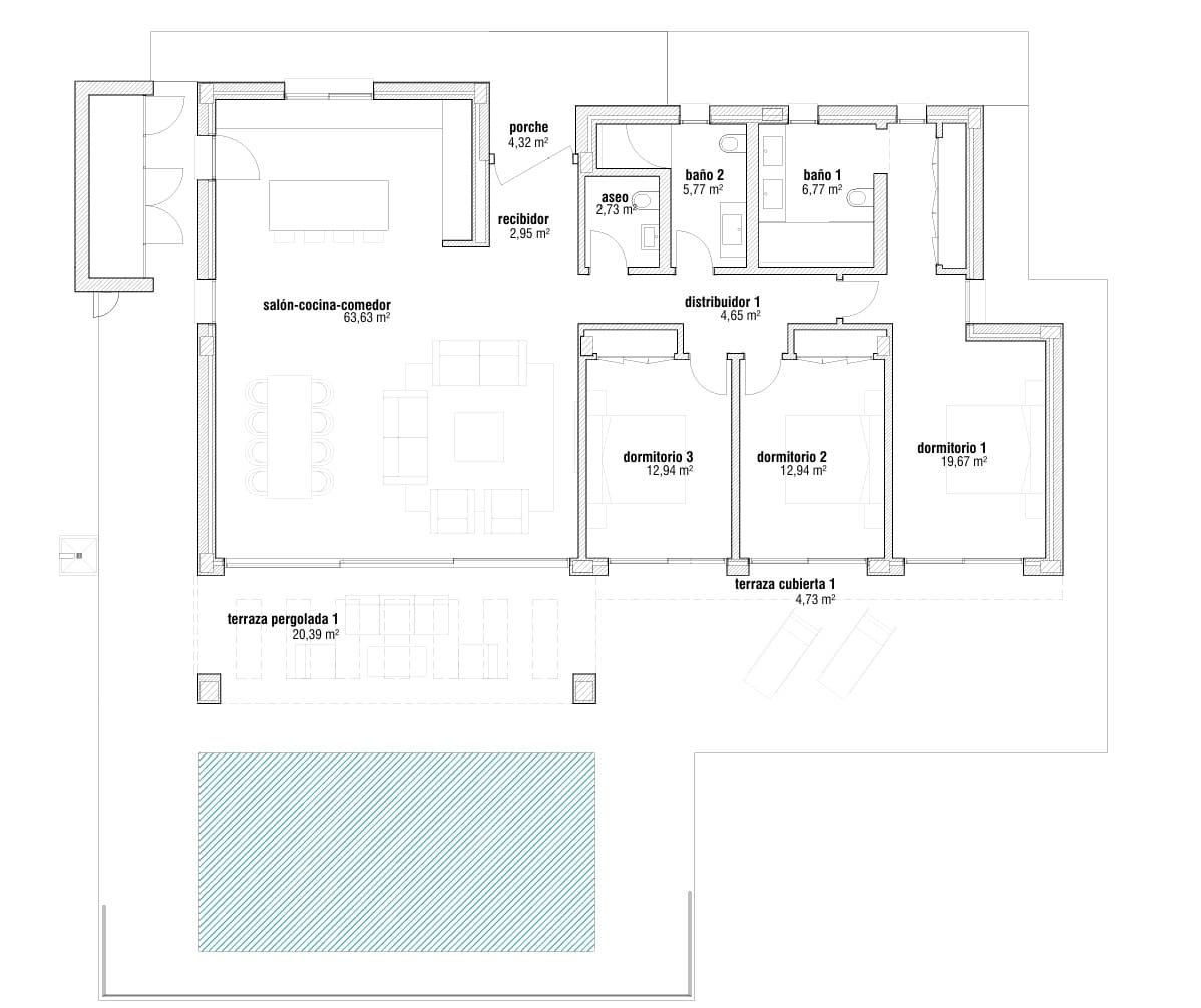 3 bedroom Villa for sale in Benahavis with pool garage - € 2,200,000 (Ref: 10015154)
