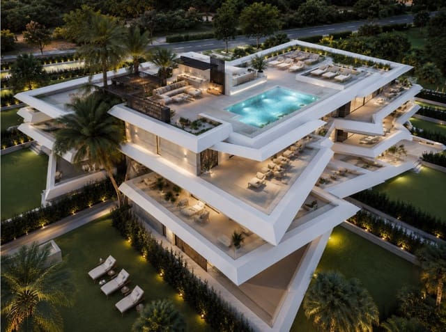 3 quarto Penthouse para venda em Estepona com piscina garagem - 869 000 € (Ref: 10026917)