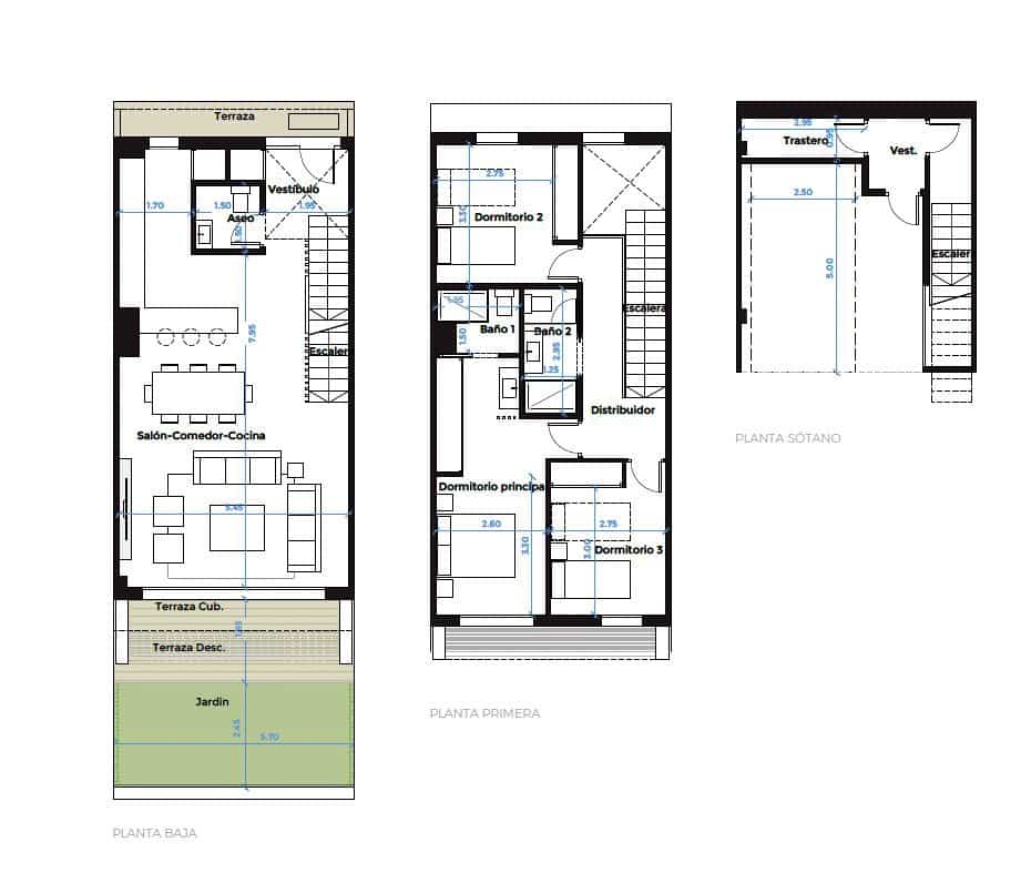 4 makuuhuone Omakotitalo myytävänä paikassa La Cala de Mijas mukana uima-altaan 
autotalli - 773 000 € (Ref: 10026920)