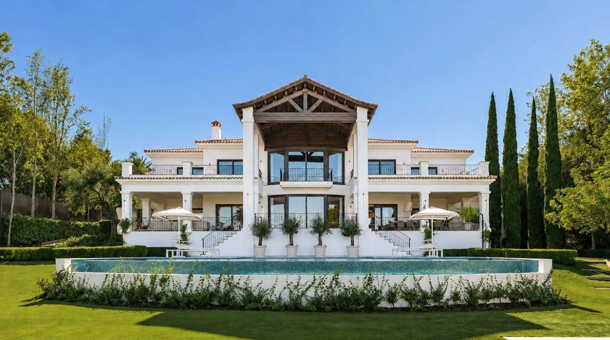 6 sovrum Villa till salu i Sotogrande med pool garage - 5 975 000 € (Ref: 10049991)