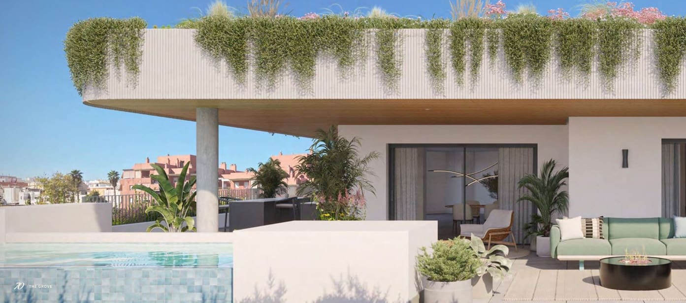 4 Zimmer Penthouse zu verkaufen in Marbella mit Pool Garage - 2.953.200 € (Ref: 10070414)