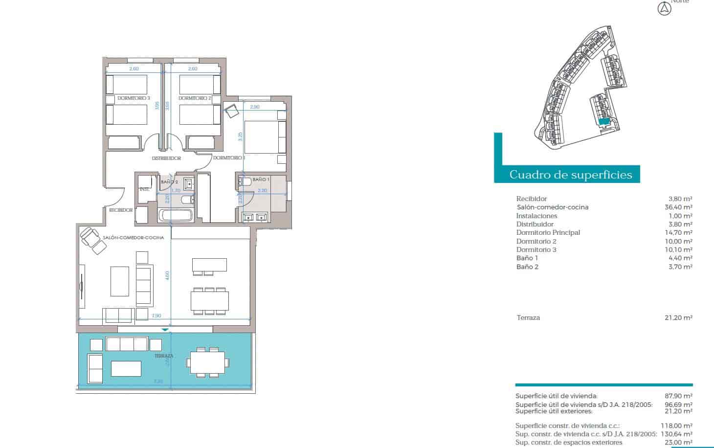 Apartamento de 3 habitaciones en Marbella en venta con piscina garaje - 538.200 € (Ref: 7913219)