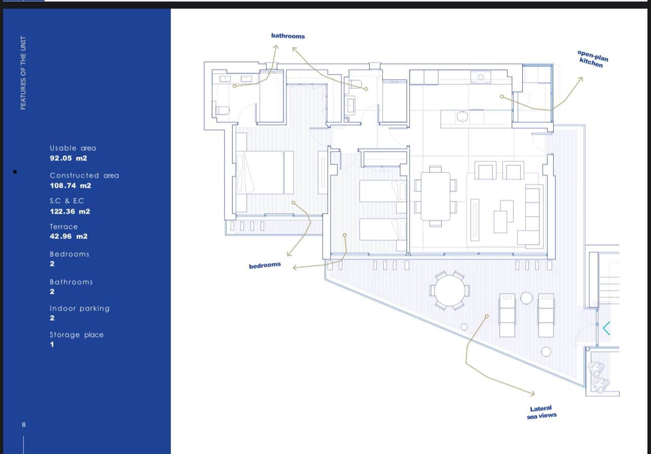 2 chambre Appartement à vendre à Estepona avec piscine garage - 995 000 € (Ref: 7913226)