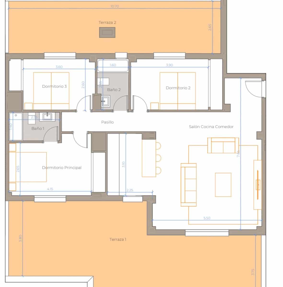 3 soveværelse Lejlighed til salg i Marbella med swimmingpool garage - € 469.000 (Ref: 7969873)
