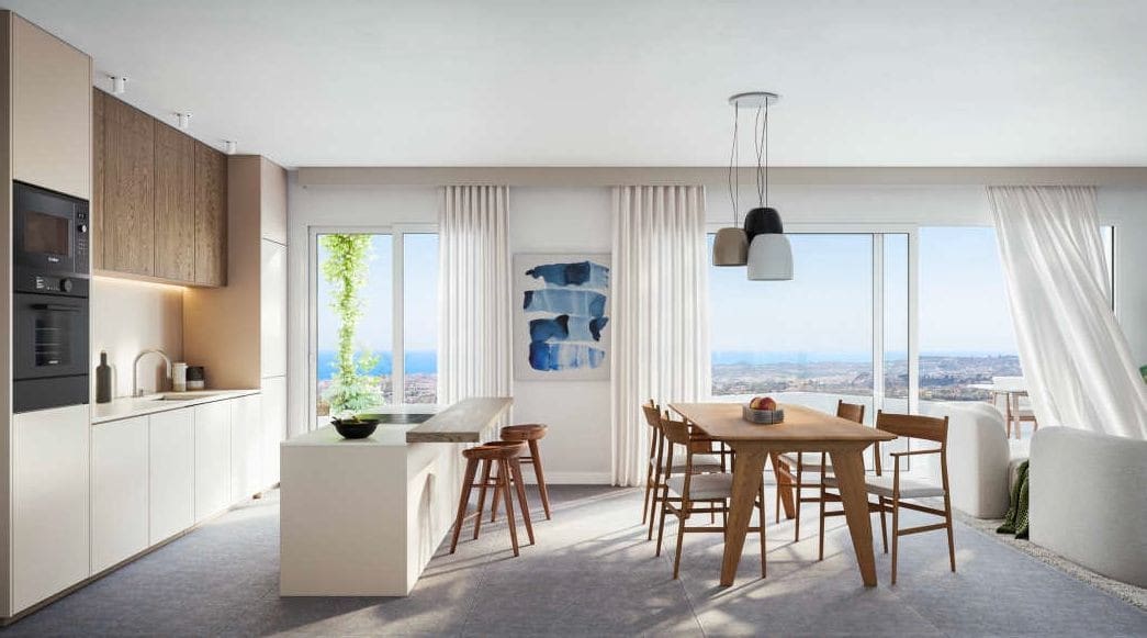Apartamento de 3 habitaciones en Mijas en venta con piscina garaje - 612.000 € (Ref: 7969875)