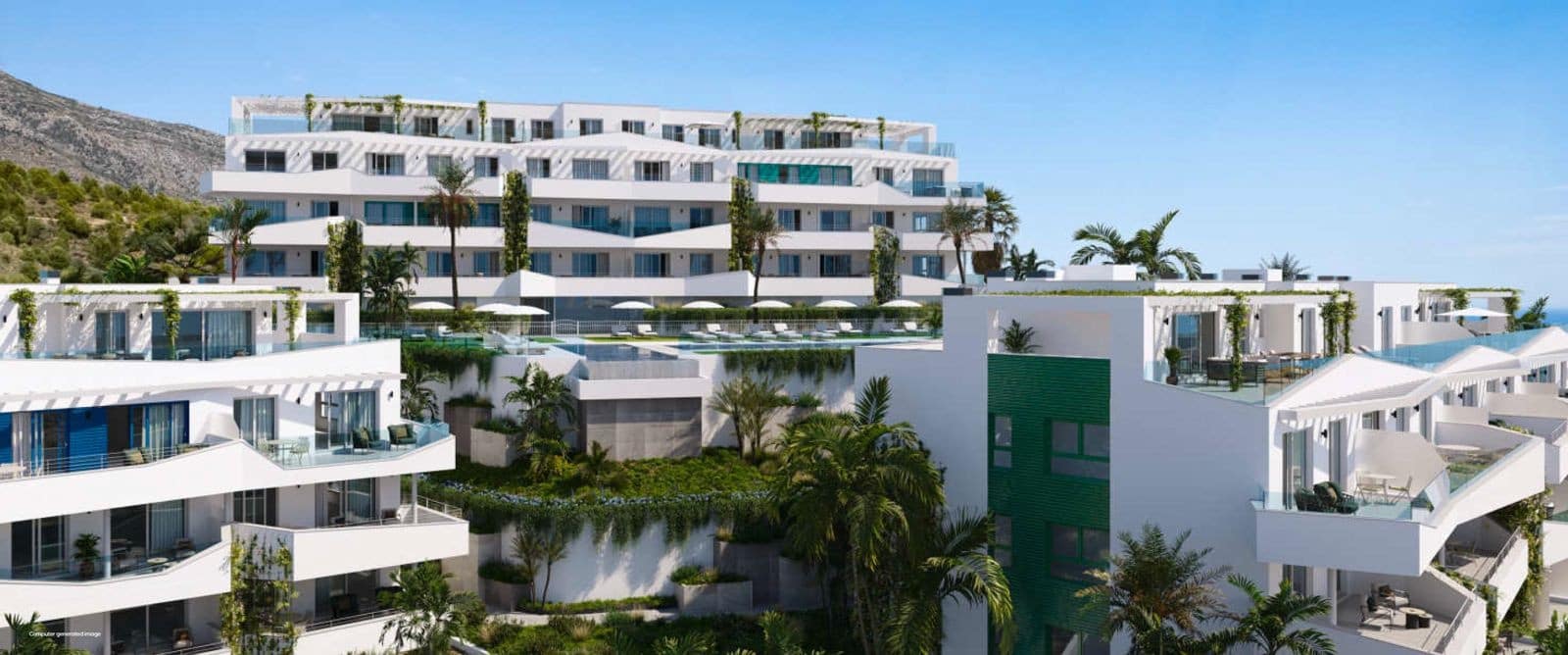 Apartamento de 3 habitaciones en Mijas en venta con piscina garaje - 612.000 € (Ref: 7969875)