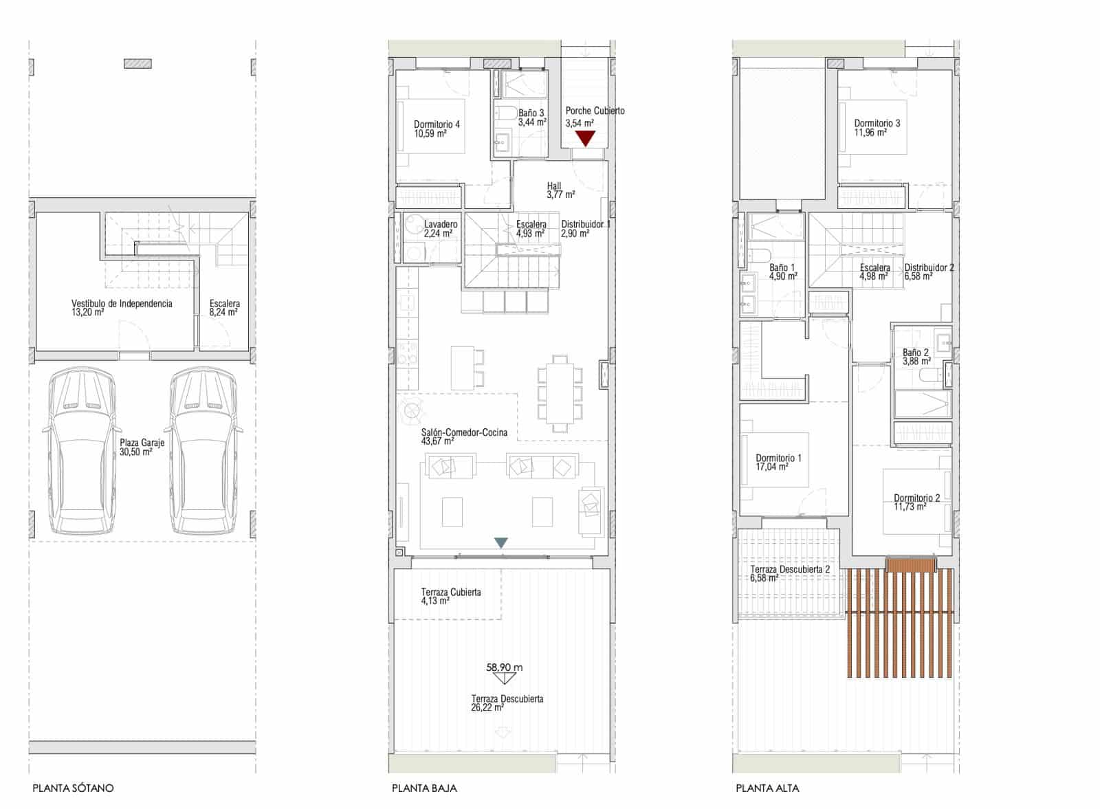 4 soveværelse Semi-Rækkehus til salg i La Cala de Mijas med swimmingpool garage - € 1.046.000 (Ref: 7980681)