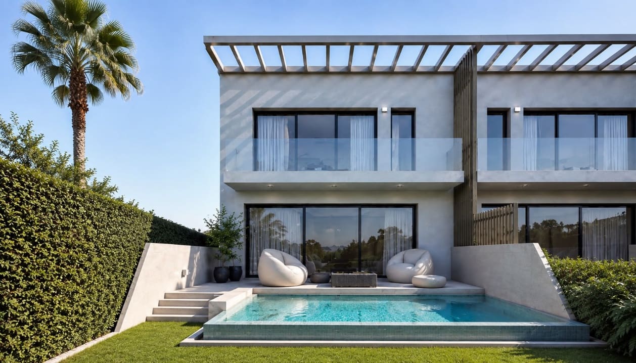 4 camera da letto Villetta Bifamiliare in vendita in La Cala de Mijas con piscina garage - 868.000 € (Rif: 8089957)