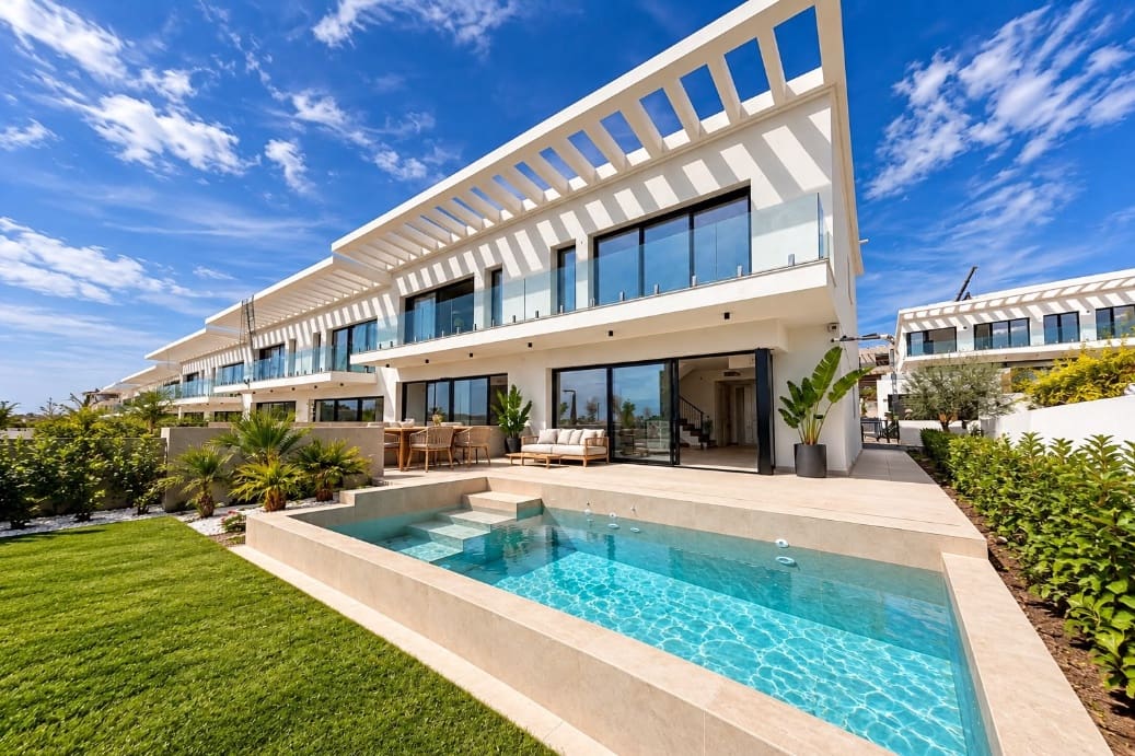 4 makuuhuone Paritalo myytävänä paikassa La Cala de Mijas mukana uima-altaan 
autotalli - 960 000 € (Ref: 8089957)