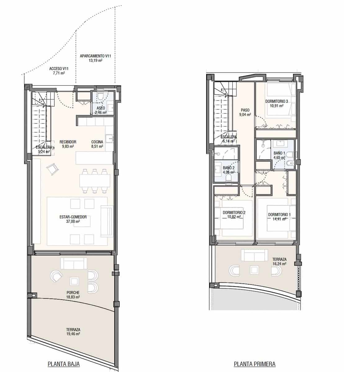 3 soveværelse Byhus til salg i Mijas Costa med swimmingpool - € 1.261.151 (Ref: 8134552)
