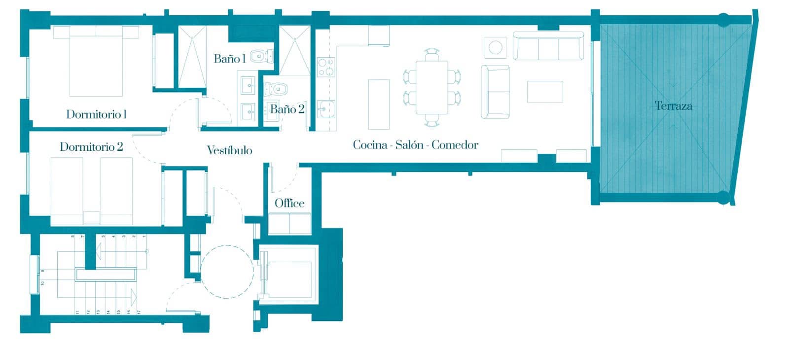 3 soveværelse Lejlighed til salg i Mijas Costa med swimmingpool garage - € 440.000 (Ref: 8177893)