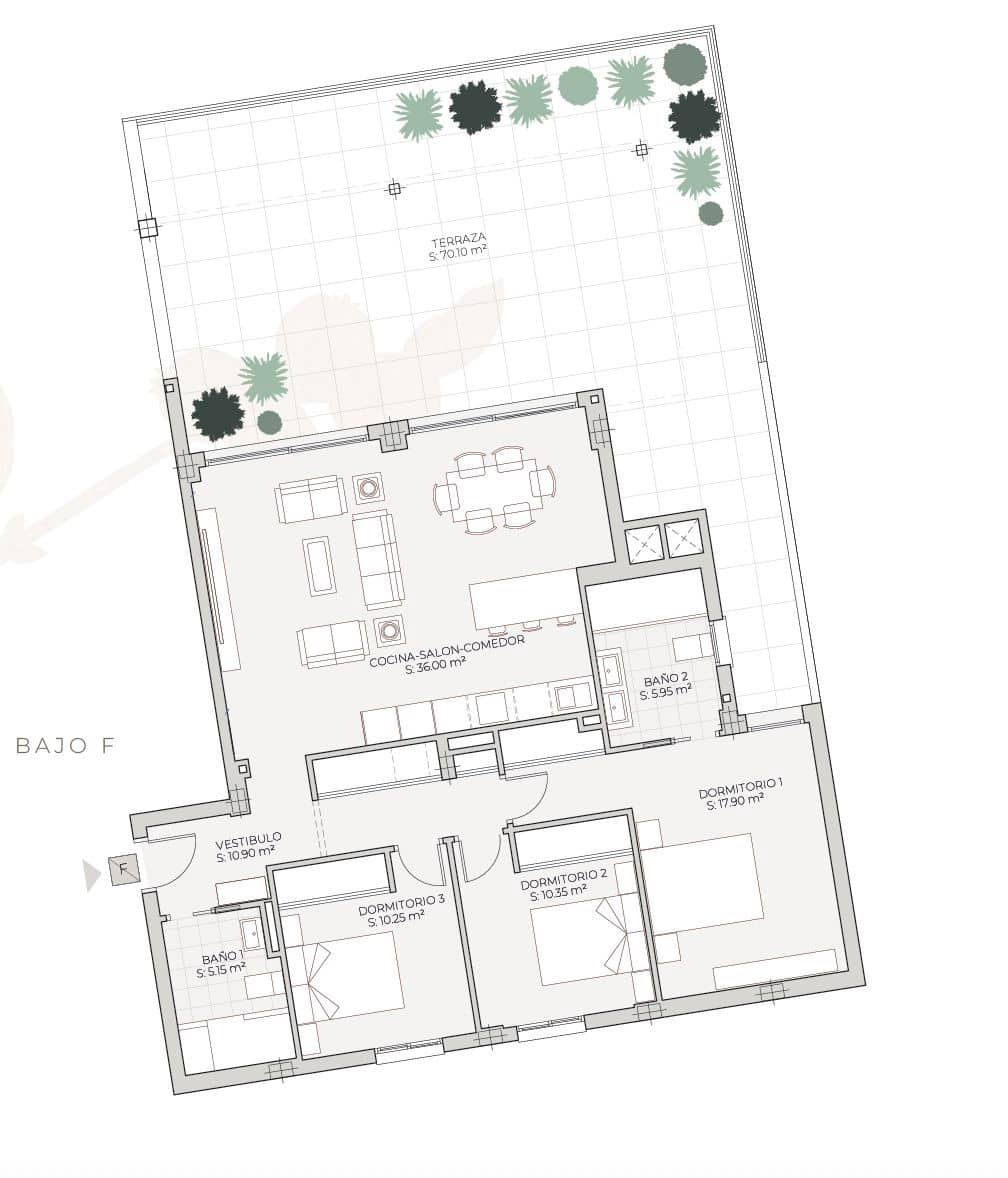 3 soveværelse Lejlighed til salg i La Cala de Mijas med swimmingpool garage - € 699.000 (Ref: 9616355)