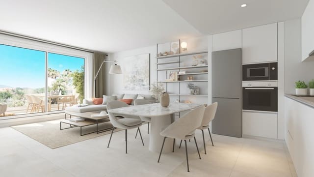 3 quarto Apartamento para venda em Mijas Costa, Mijas com piscina garagem - 429 100 € (Ref: 9616374)