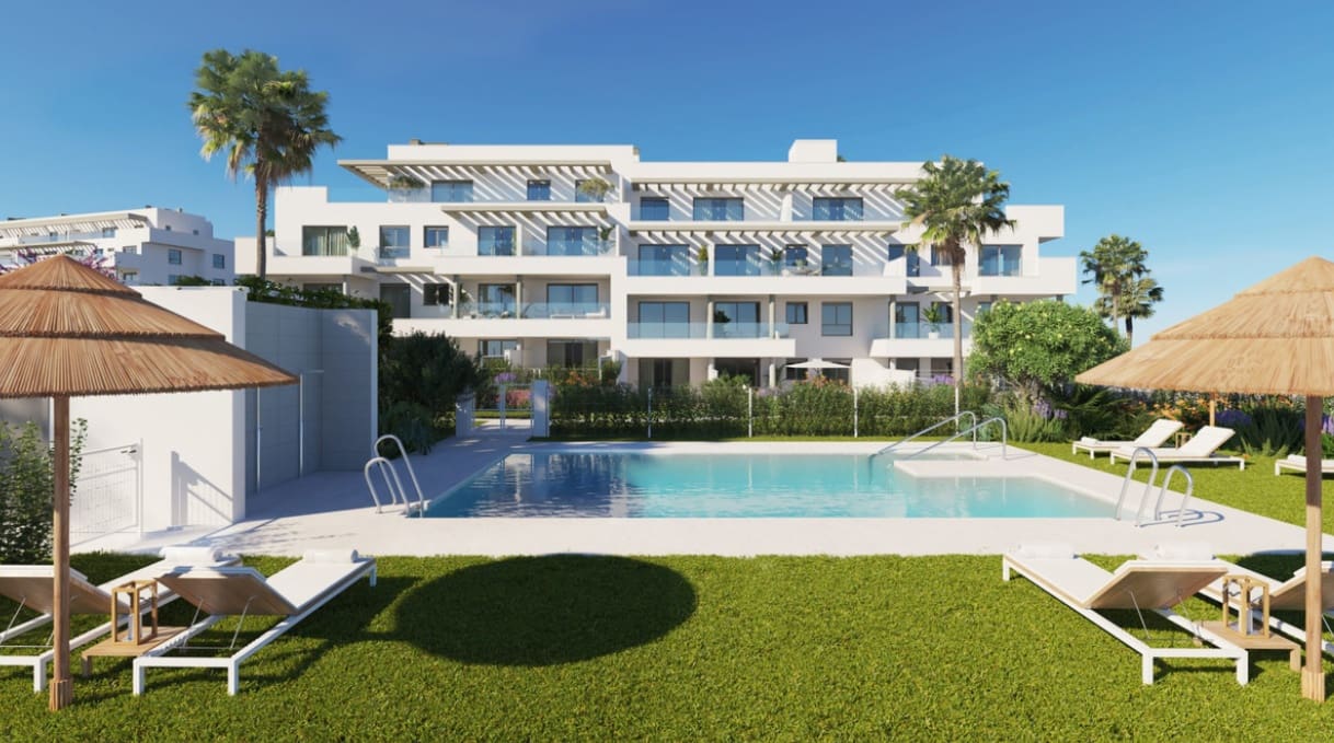 2 slaapkamer Appartement te koop in Mijas Costa met zwembad garage - € 357.700 (Ref: 9616377)