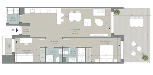 2 slaapkamer Appartement te koop in La Alcaidesa met zwembad garage - € 341.000 (Ref: 9616380)
