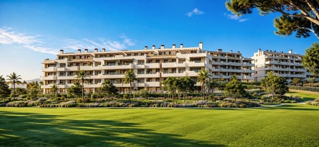 Apartamento de 3 habitaciones en Mijas Costa, Mijas en venta con piscina garaje - 445.000 € (Ref: 9616384)
