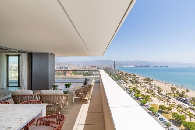 4 chambre Appartement à vendre à Malaga ville avec piscine garage - 2 400 000 € (Ref: 9616387)