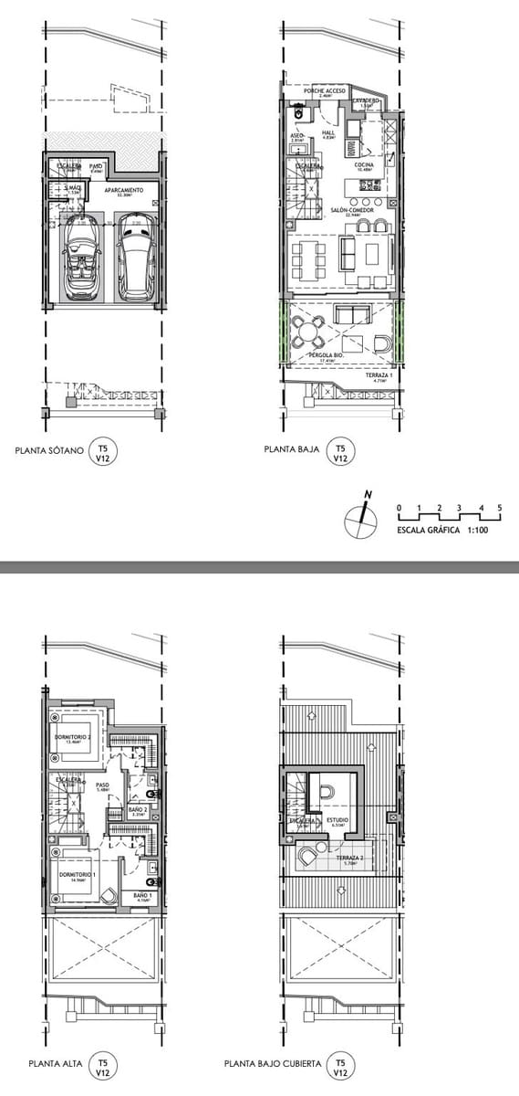 2 soverom Hus til salgs i Mijas Costa med svømmebasseng garasje - € 899 950 (Ref: 9616401)