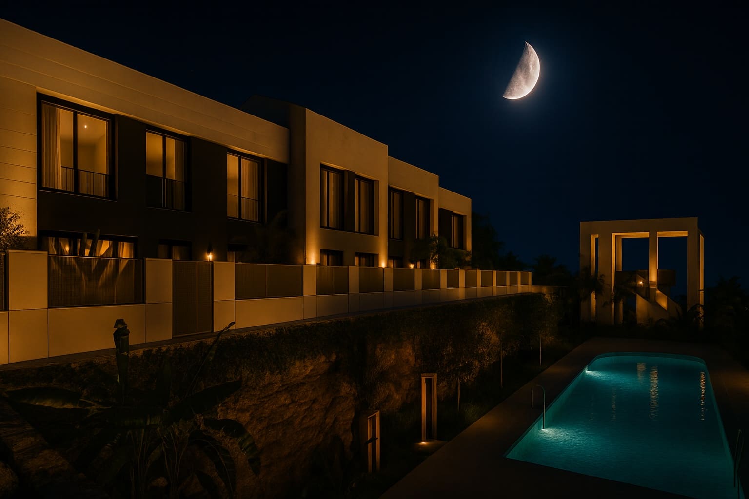 2 soverom Hus til salgs i Mijas Costa med svømmebasseng garasje - € 899 950 (Ref: 9616401)