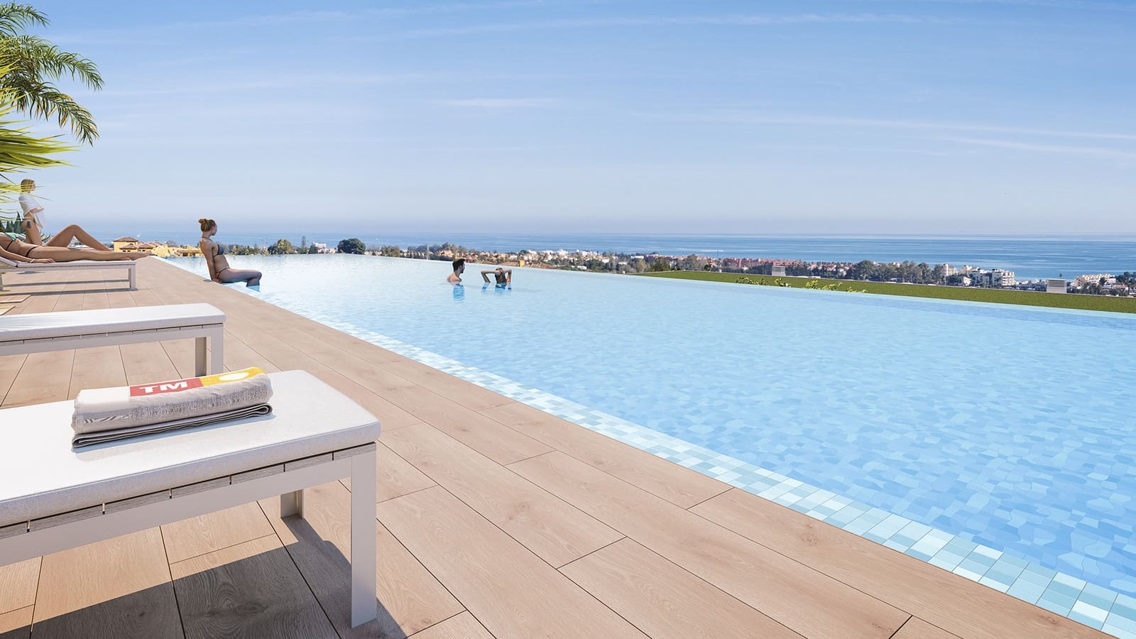 3 quarto Penthouse para venda em Marbella com piscina garagem - 727 000 € (Ref: 9616433)