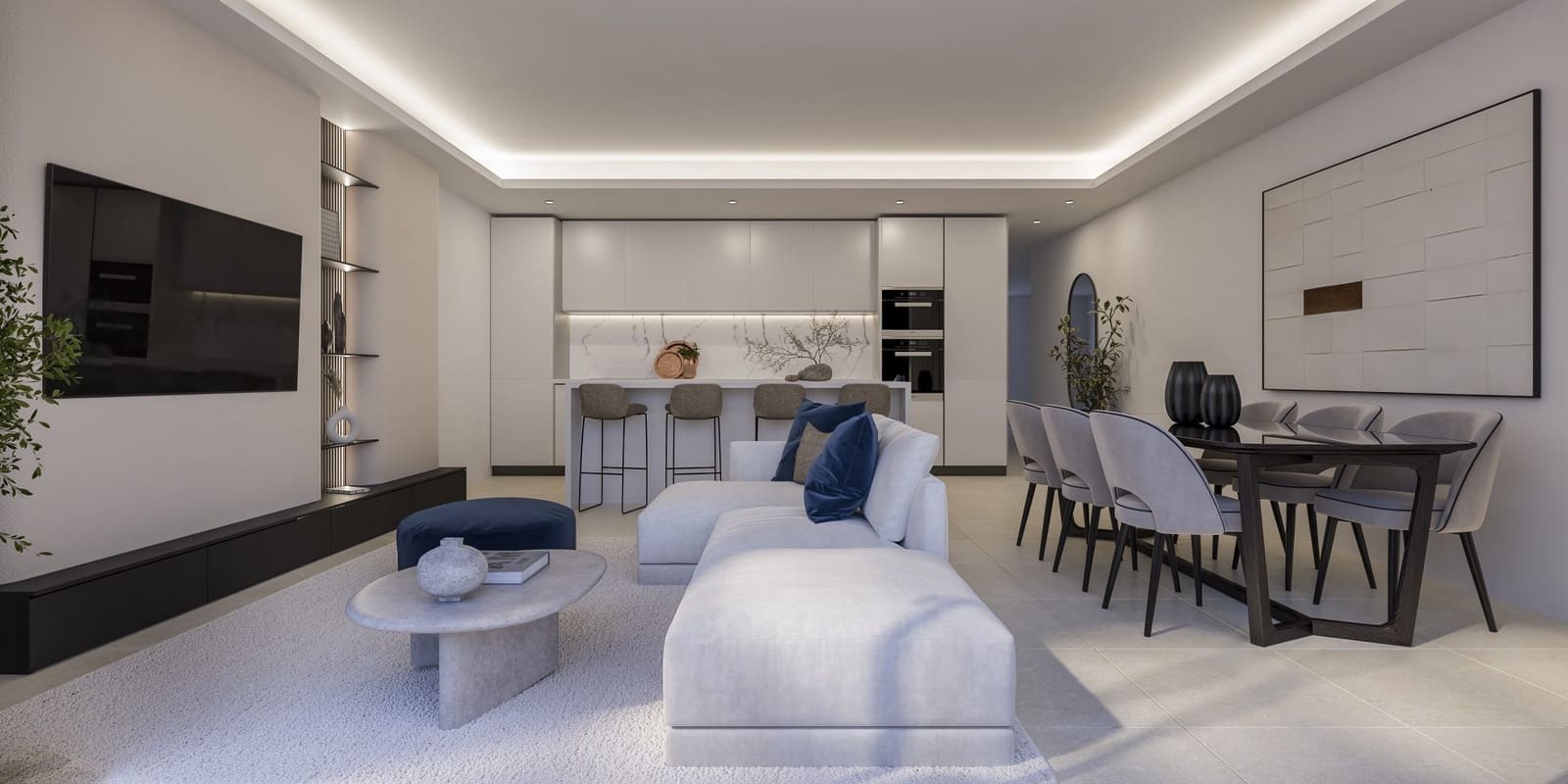 Apartamento de 2 habitaciones en Mijas Costa en venta con piscina garaje - 335.000 € (Ref: 9616440)