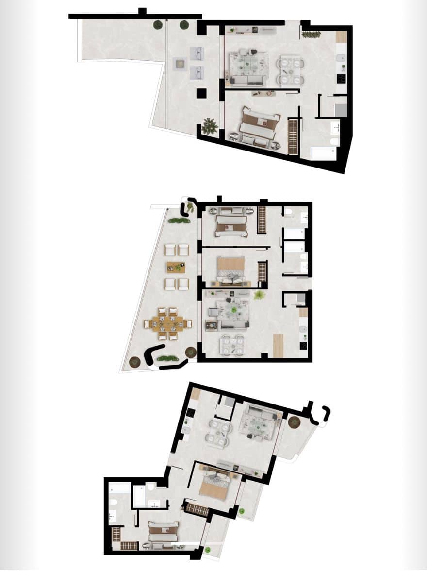 2 soverom Leilighet til salgs i Benahavis med svømmebasseng garasje - € 400 000 (Ref: 9616457)