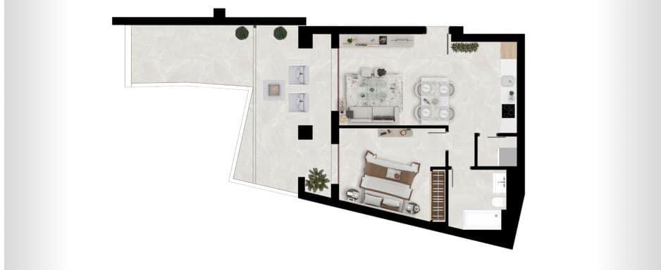 1 sypialnia Apartament na sprzedaż w Benahavis z basenem garażem - 330 000 € (Ref: 9616461)