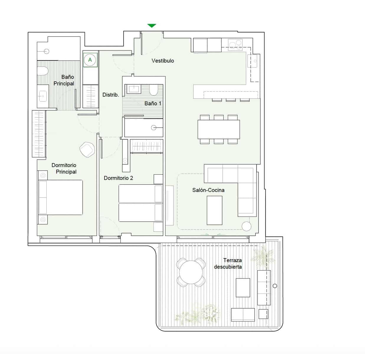 2 bedroom Apartment for sale in La Cala de Mijas with pool garage - € 535,000 (Ref: 9616469)