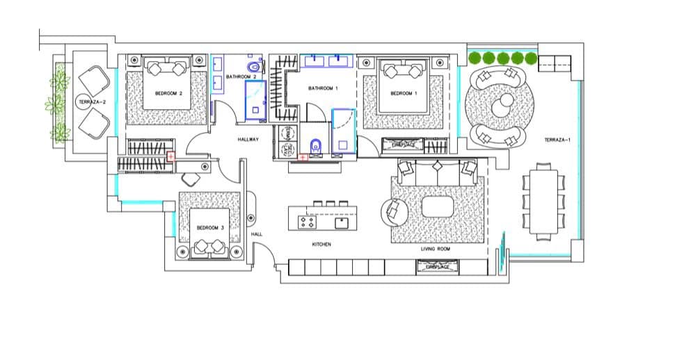 3 sovrum Lägenhet till salu i Estepona med pool garage - 1 995 000 € (Ref: 9616472)