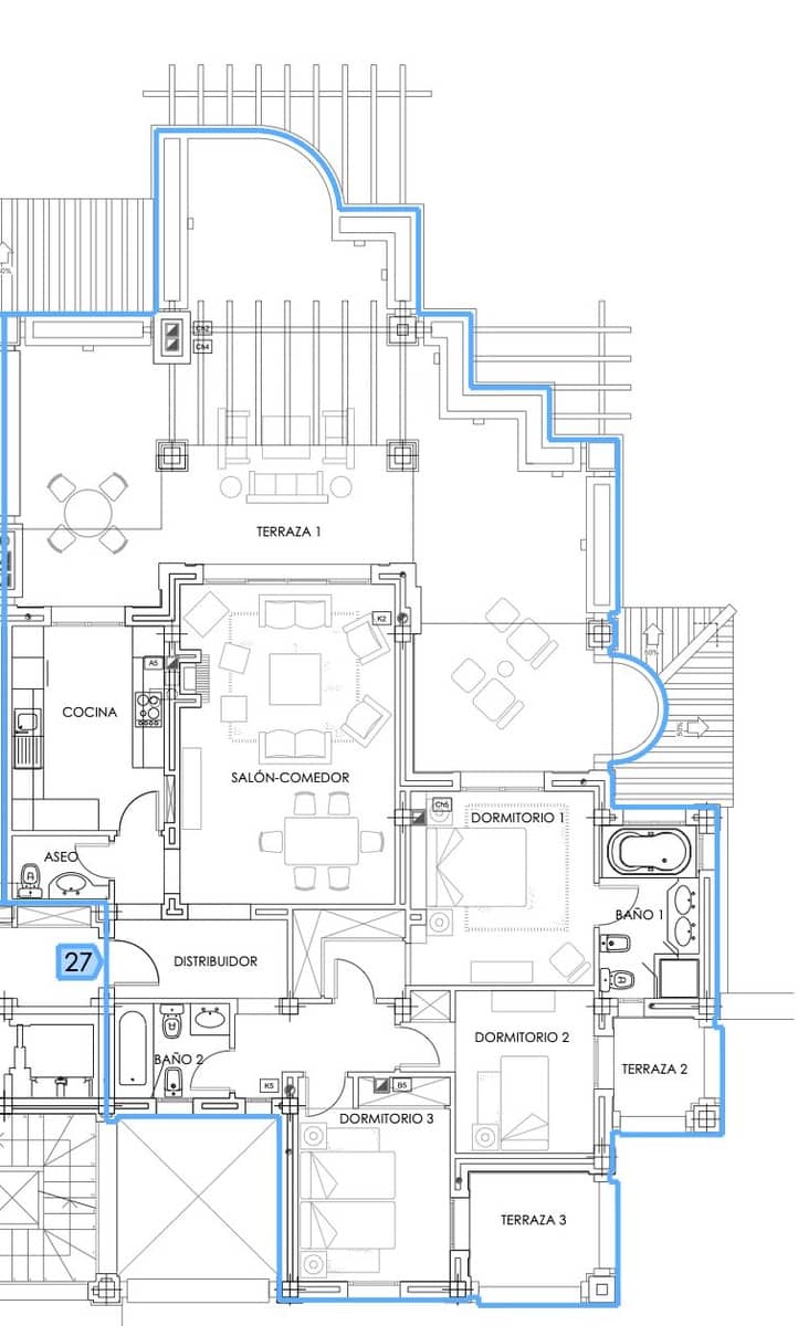 3 bedroom Apartment for sale in Marbella with pool garage - € 722,500 (Ref: 9616478)