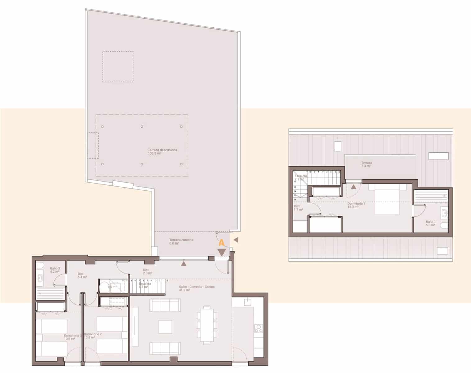 3 quarto Penthouse para venda em Marbella com piscina garagem - 1 256 000 € (Ref: 9616481)