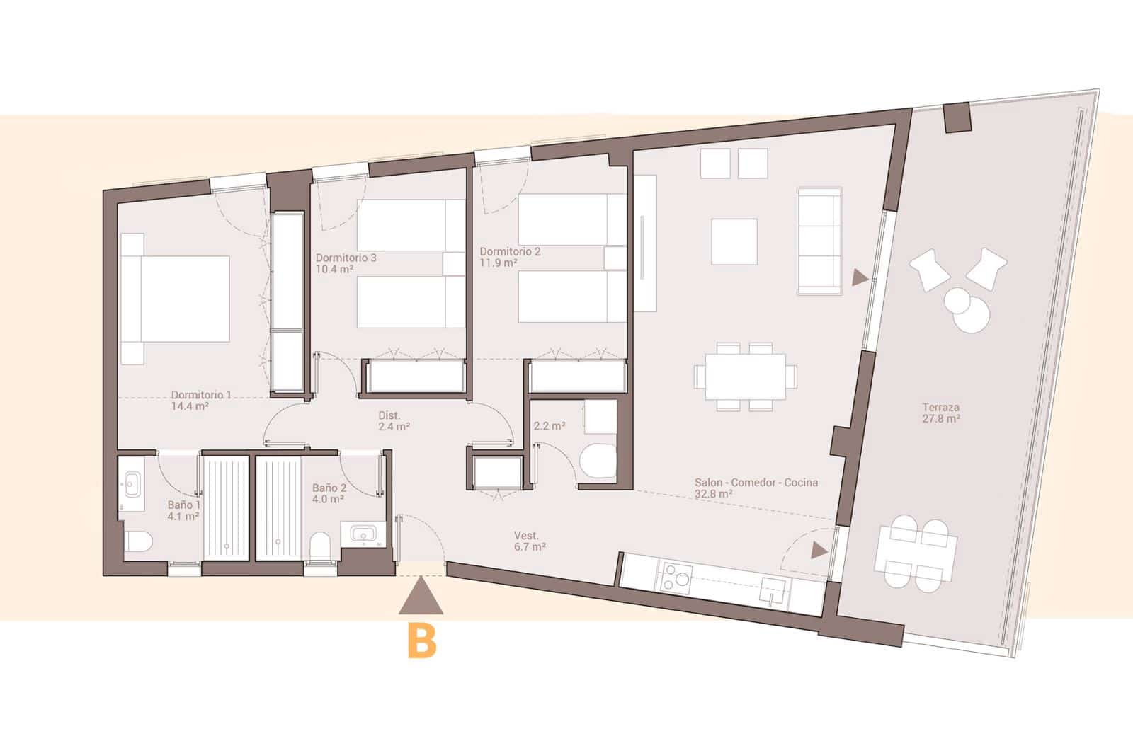 3 sypialnia Apartament na sprzedaż w Marbella z basenem garażem - 632 100 € (Ref: 9616484)