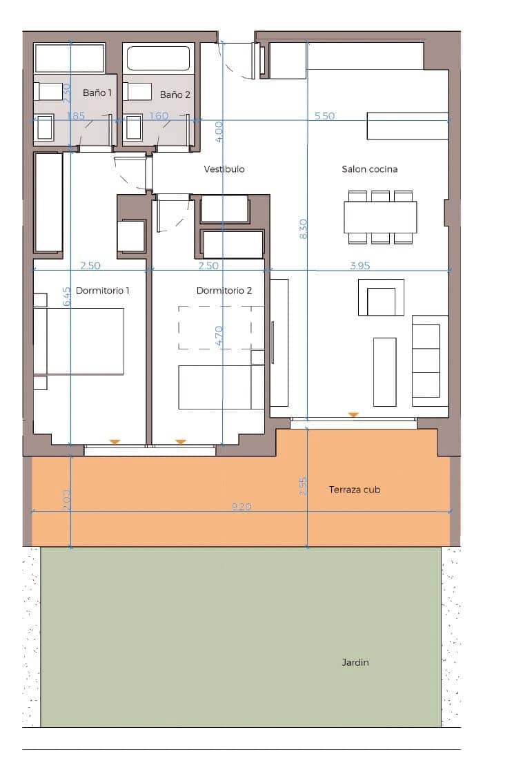 Apartamento de 2 habitaciones en La Cala de Mijas en venta con piscina garaje - 419.200 € (Ref: 9616485)