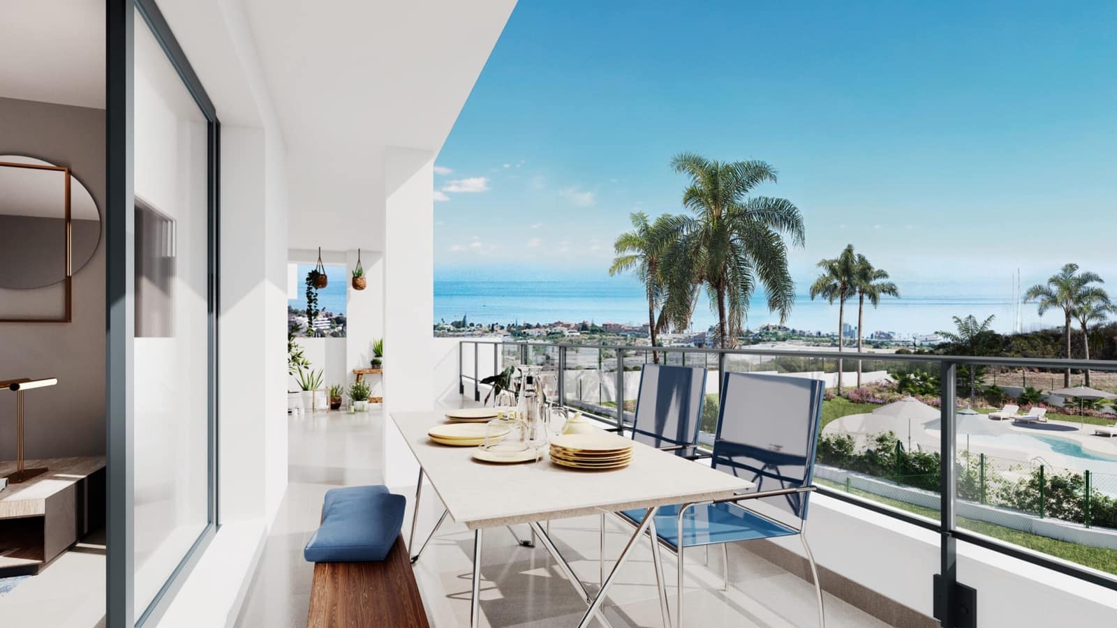 2 makuuhuone Huoneisto myytävänä paikassa Estepona mukana uima-altaan 
autotalli - 309 000 € (Ref: 9616486)