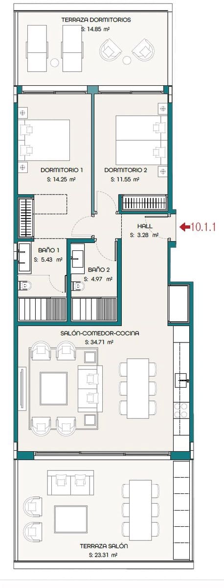 2 camera da letto Appartamento in vendita in Estepona con piscina garage - 530.000 € (Rif: 9616493)