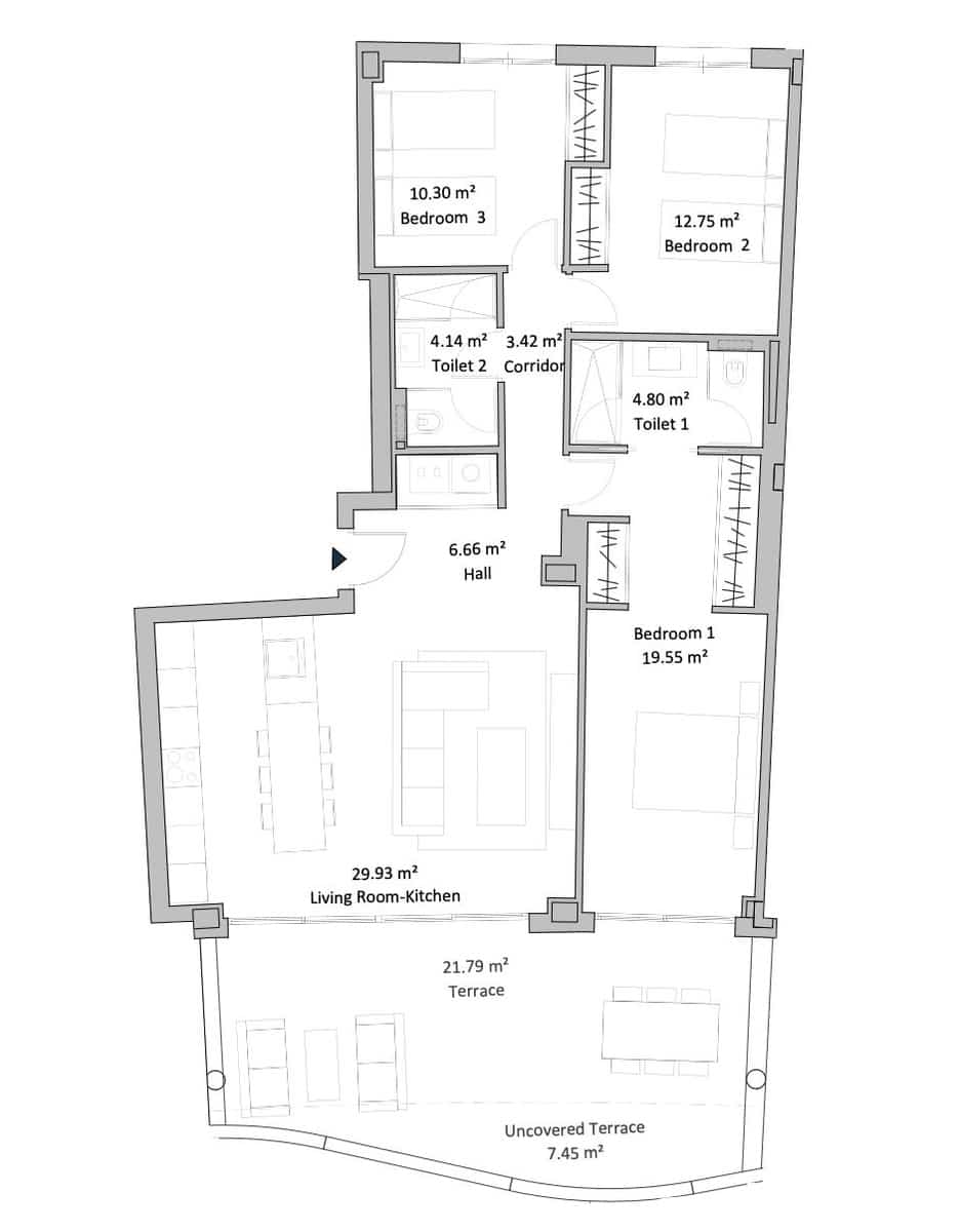 3 camera da letto Appartamento in vendita in Fuengirola con piscina garage - 645.000 € (Rif: 9616497)