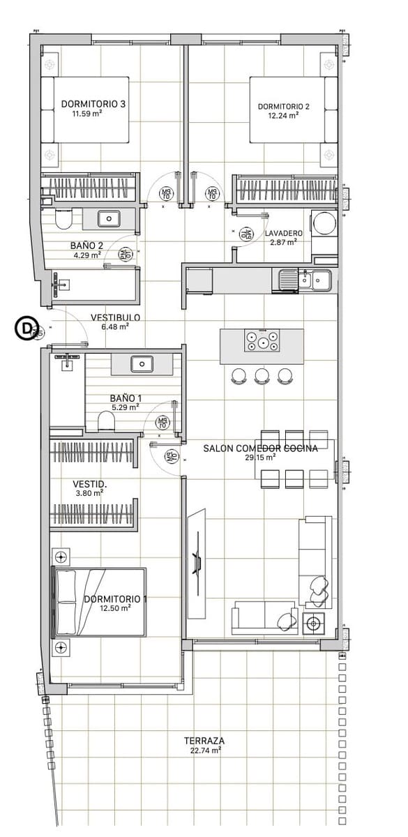 3 chambre Appartement à vendre à Fuengirola avec piscine garage - 499 000 € (Ref: 9616519)