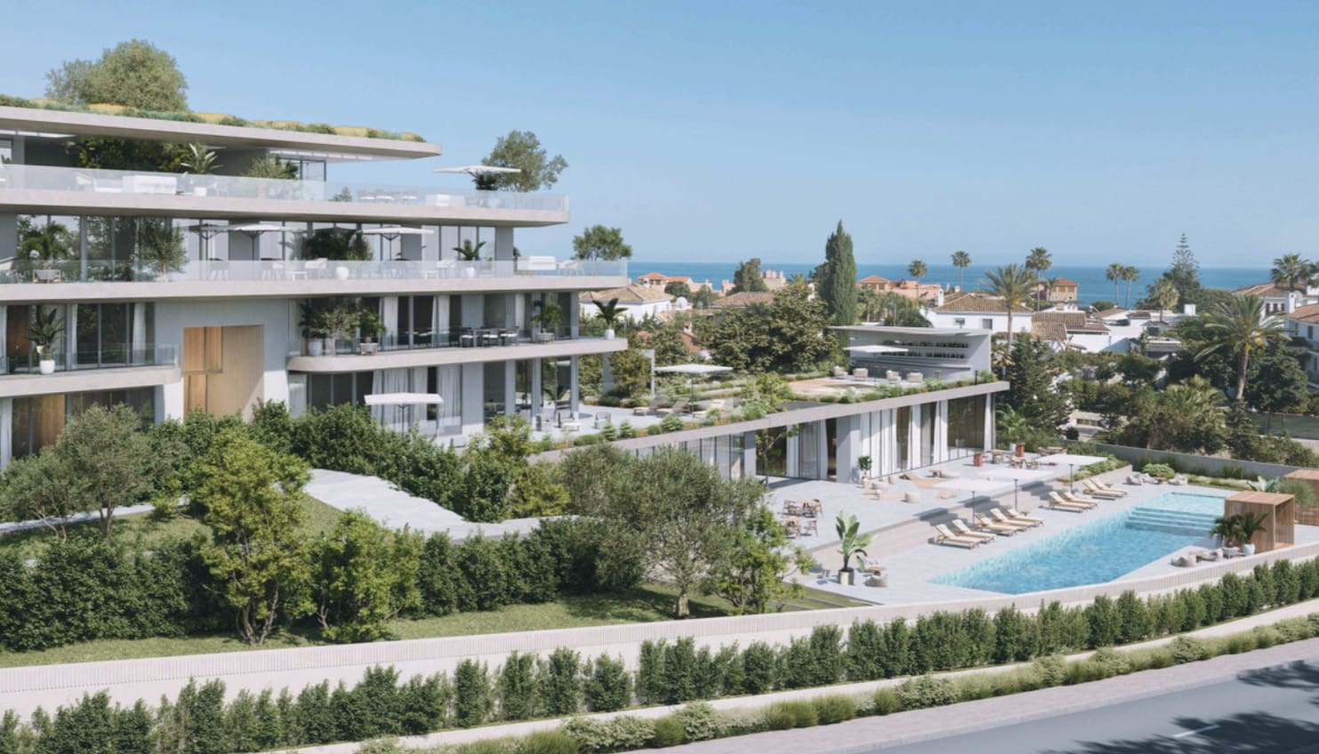 Apartamento de 3 habitaciones en Estepona en venta con piscina garaje - 820.000 € (Ref: 9616526)