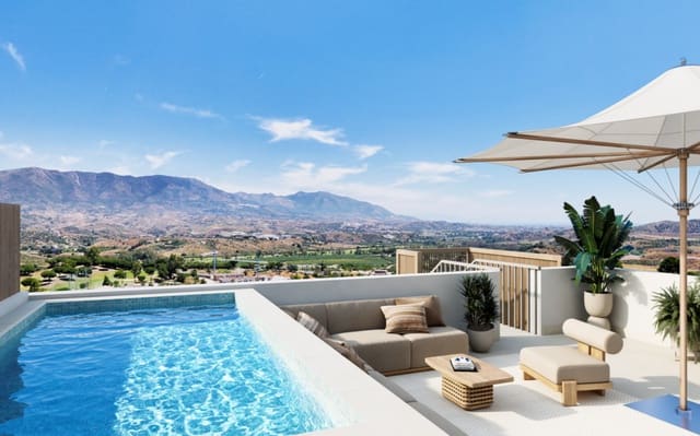 2 slaapkamer Penthouse te koop in Mijas Costa, Mijas met zwembad garage - € 593.500 (Ref: 9616551)