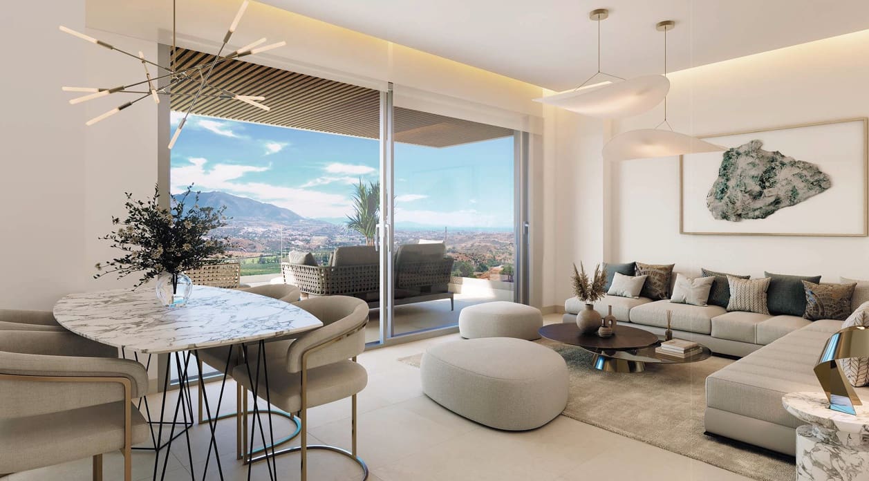 Apartamento de 2 habitaciones en Mijas Costa en venta con piscina garaje - 449.900 € (Ref: 9616555)