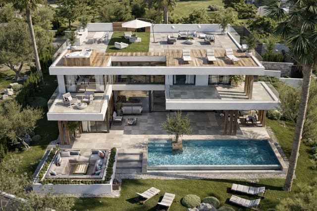 4 makuuhuone Huvila myytävänä paikassa Marbella mukana uima-altaan 
autotalli - 1 975 000 € (Ref: 9616559)