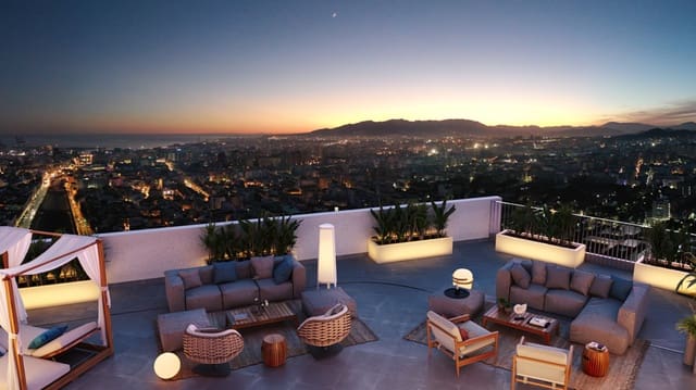 2 makuuhuone Huoneisto myytävänä paikassa Málaga kaupunki mukana uima-altaan 
autotalli - 429 000 € (Ref: 9616566)