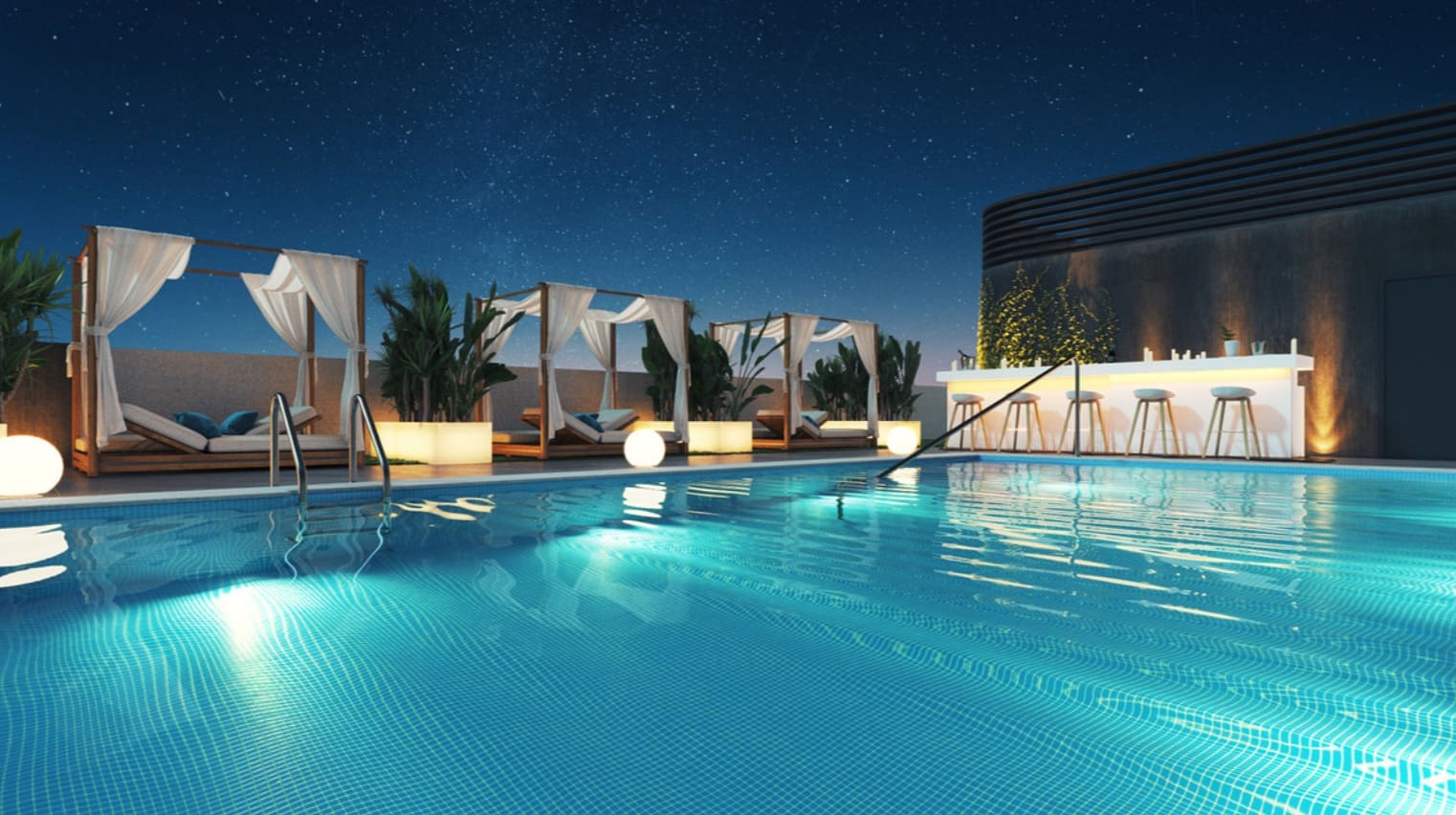 2 sovrum Lägenhet till salu i Malaga stad med pool garage - 419 000 € (Ref: 9616566)