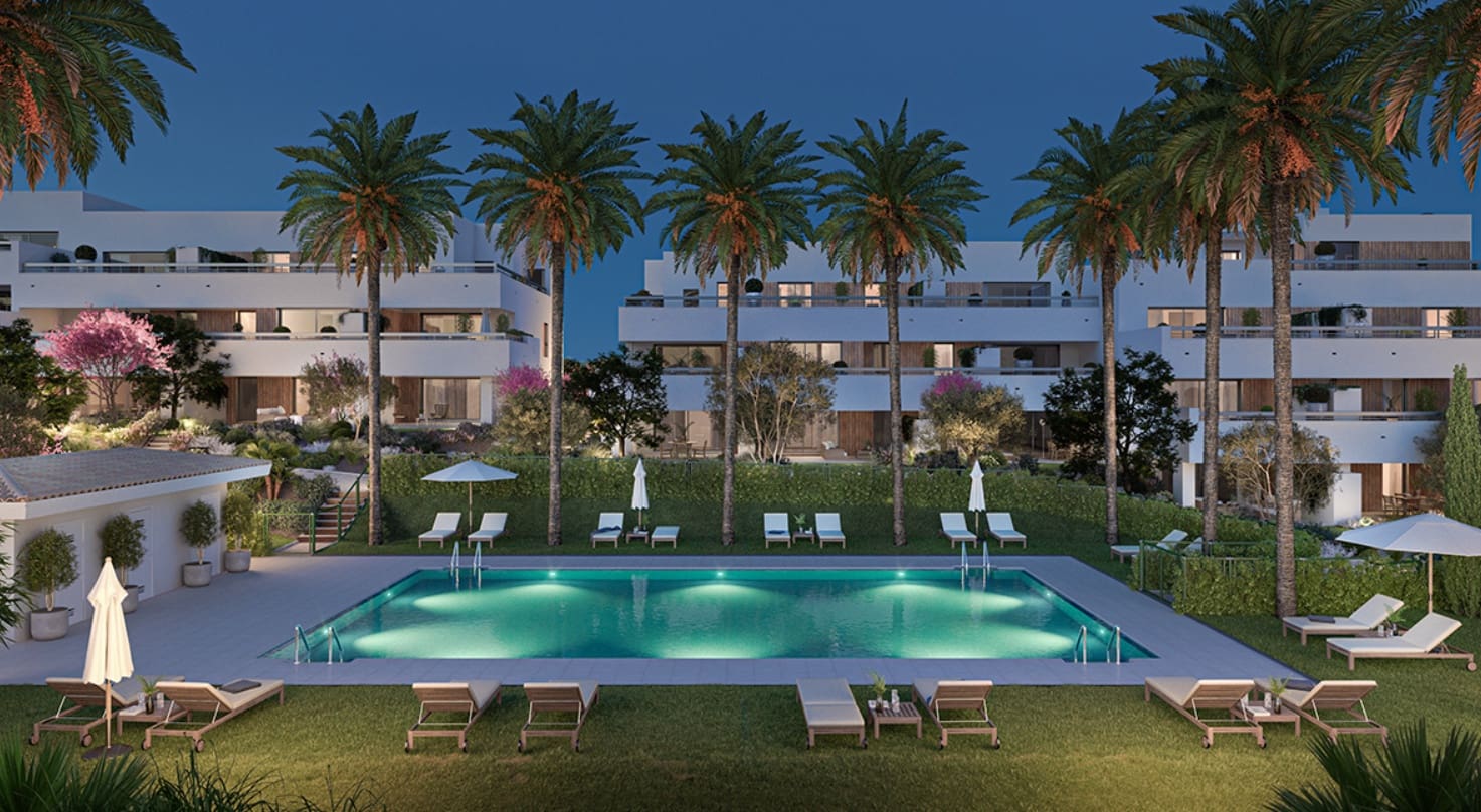 2 bedroom Apartment for sale in New Golden Mile with pool garage - € 387,000 (Ref: 9616571)