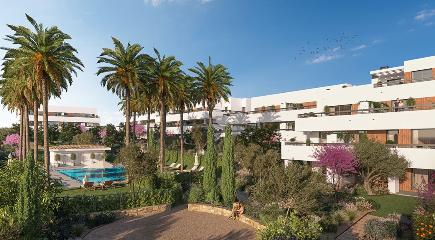 3 chambre Penthouse à vendre à New Golden Mile avec piscine garage - 599 000 € (Ref: 9616575)