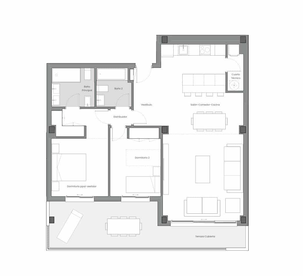 2 sypialnia Apartament na sprzedaż w Marbella z basenem garażem - 530 000 € (Ref: 9616610)