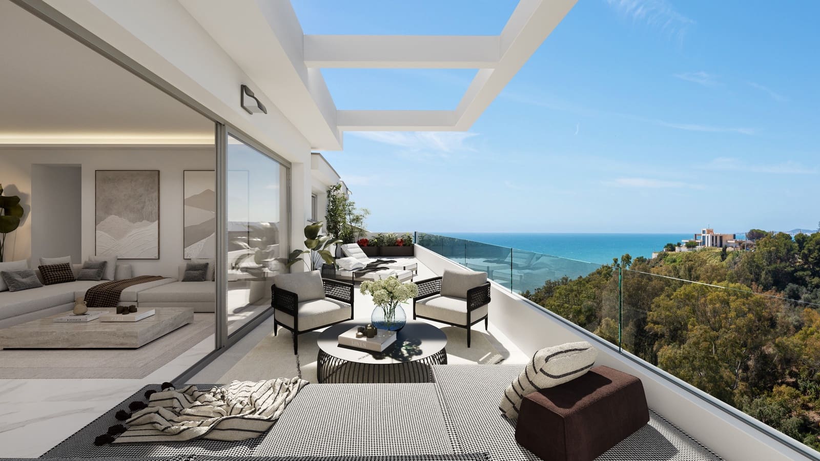 4 soveværelse Penthouse til salg i Benalmadena med swimmingpool garage - € 1.145.000 (Ref: 9616620)